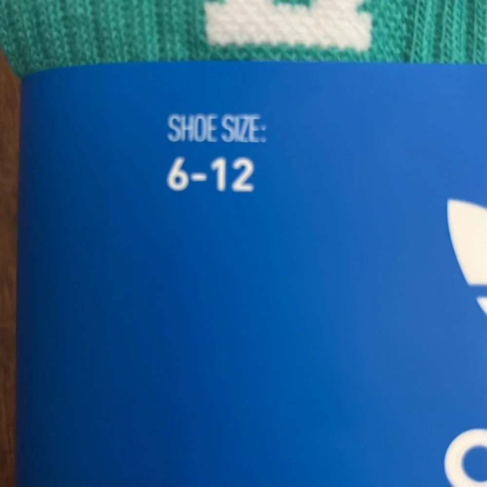 Adidas Crew Socks 6 Pack Shoe Size 6-12 - Picture 16 of 17